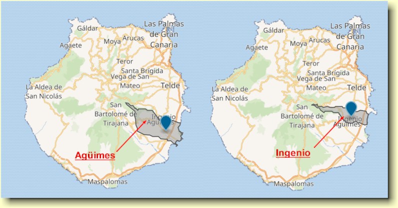 Før 1816 var Ingenio en del av Agüimes