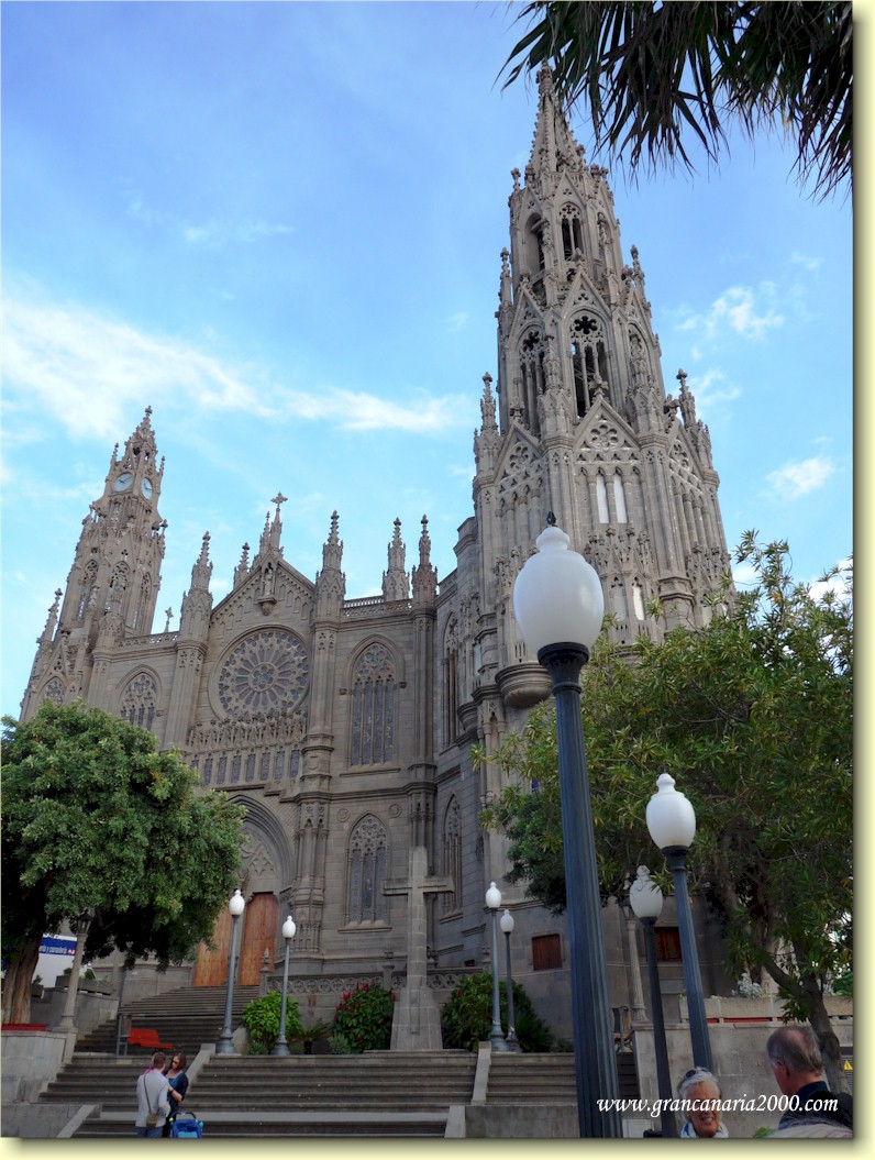 San Juan Bautista-kirken i Arucas. 